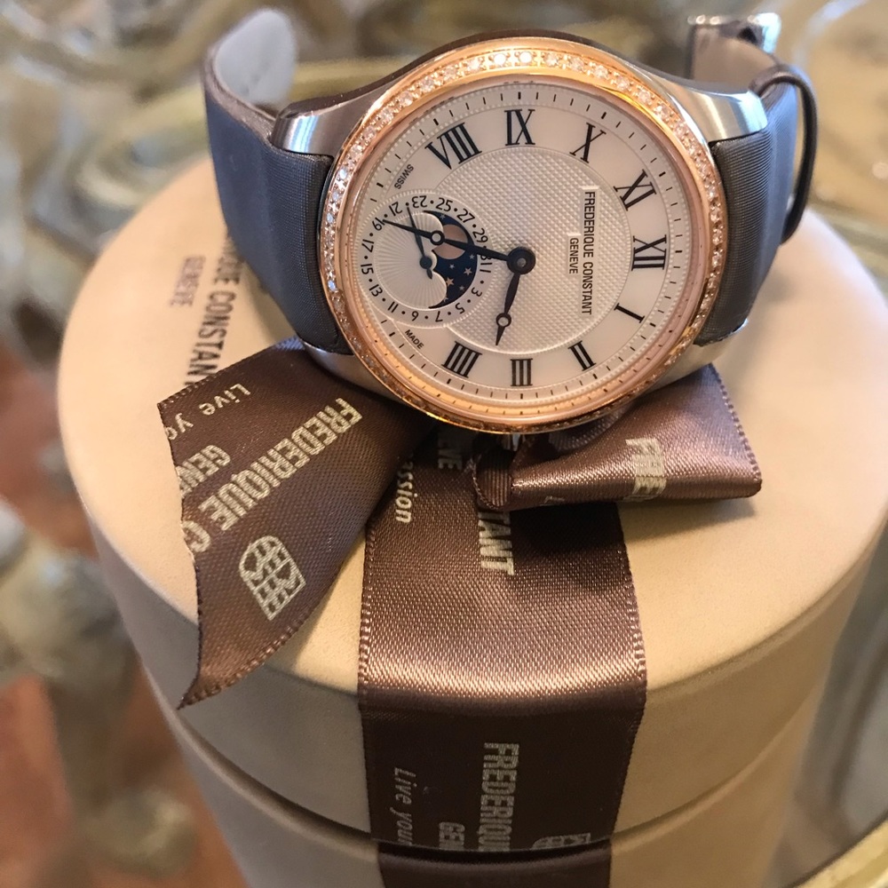 Frederique Constant Diamond Automatic Moonphase W… - image 2